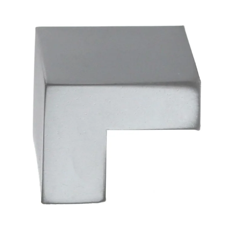 Liberty Plaza Aluminum Square Finger Pull 3/4" Knob PN6508-AL-C