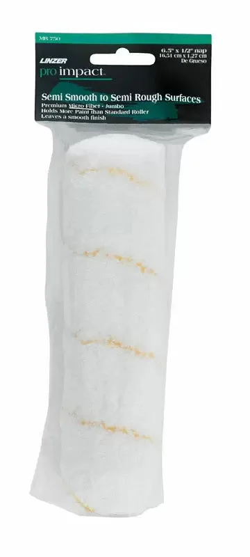Linzer Jumbo Mini Roller Cover Semi-Rough 6-1/2" X 1/2"