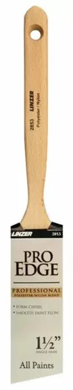 Linzer Pro Edge Poly Nylon Angle Sash Brush 1-1/2"