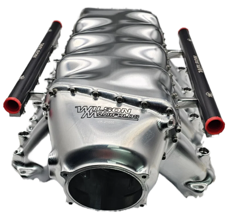 LT1 / LT2  Billet intake manifold with Extra Fuel Rail and Nitrous bungs tapped