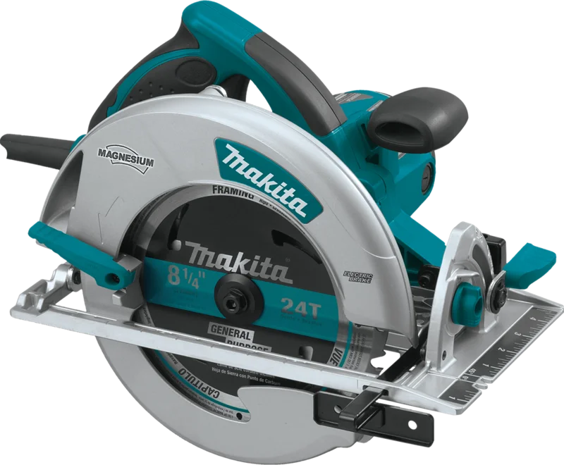 MAKITA 5008MGA 8-1/4" MAGNESIUM CIRCULAR SAW W/BREAK, CASE