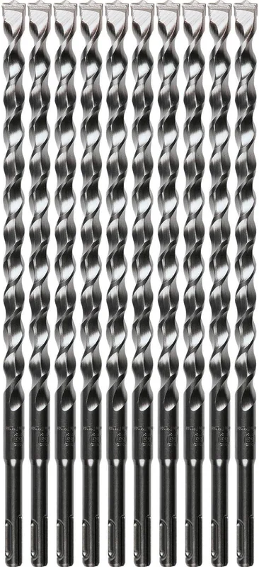 Makita B-60947 1/2" x 12" SDS-Plus Bit, 2-Cutter, 10/Pk B-60947