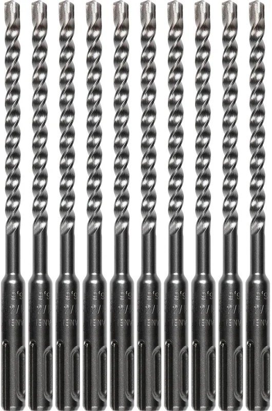 Makita B-61195 3/16" x 8" SDS-Plus Bit, 3-Cutter, 10/Pk B-61195