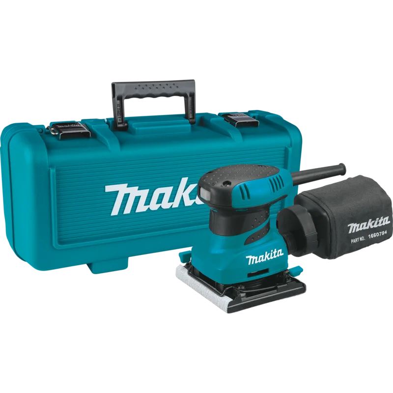 MAKITA BO4556K 1/4" SHEET SANDER, W/CASE