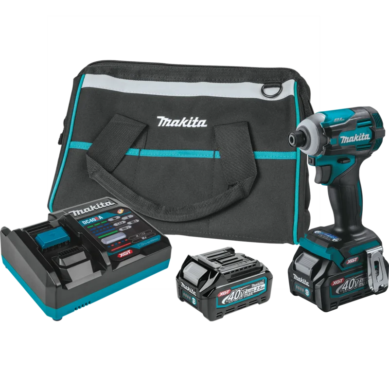 MAKITA GDT01D 40V MAX XGT PREMIUM 4-SPEED IMPACT DRIVER KIT