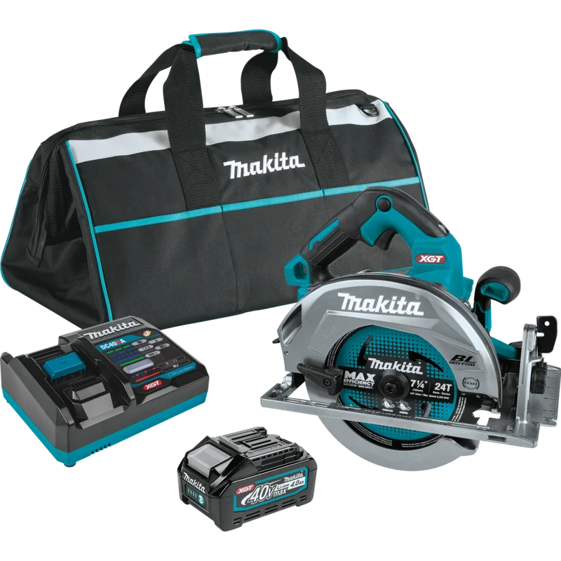 MAKITA GSH01M1 40V MAX XGT BRUSHLESS 7-1/4" CIRCULAR SAW KIT, AWS
