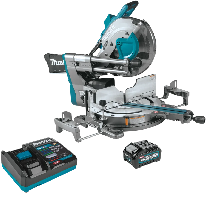 MAKITA GSL04M1 40V MAX XGT BRUSHLESS 12" SLIDING COMPOUND MITER SAW KIT, AWS