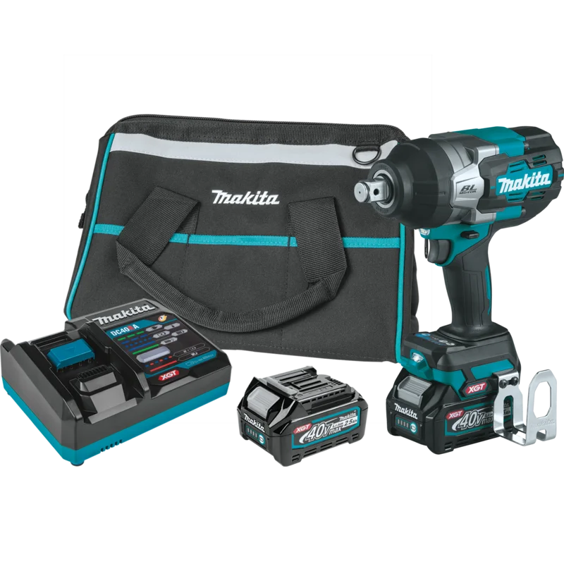 MAKITA GWT01D 40V MAX XGT 3/4" 4-SPEED HIGH-TORQUE IMPACT WRENCH W/FRICTION KIT