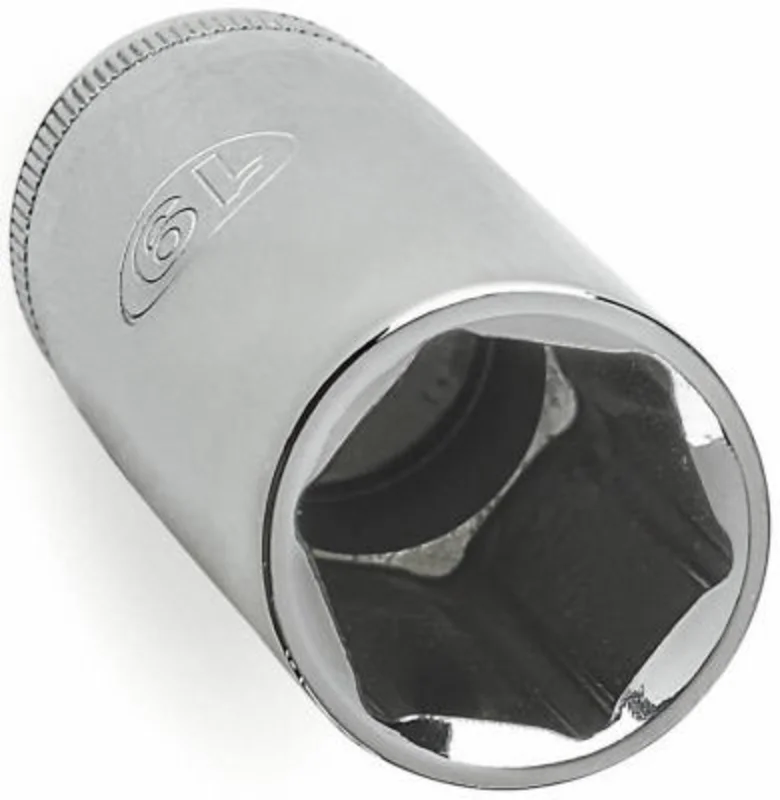 Master Mechanic Metric Deep Socket, 6-Point, 1/2 In. Drive