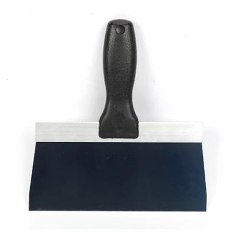 Master Mechanic Taping Knife, Plastic Handle, 8 In. Blue Steel Blade
