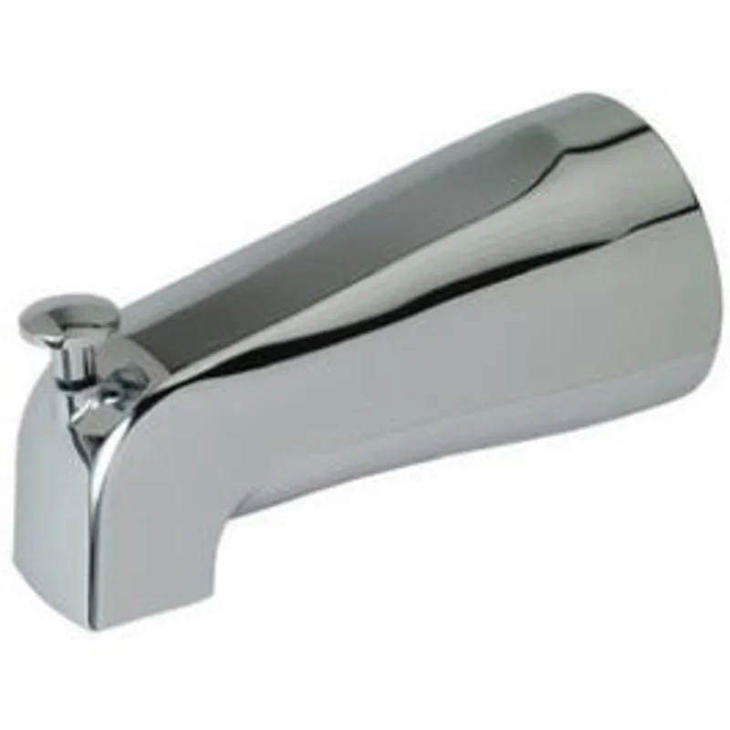 Master Plumber Chrome Bathtub Diverter Spout