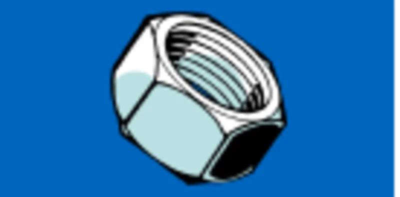 Midwest Fastener Coarse Finished Hex Nuts 1-8"