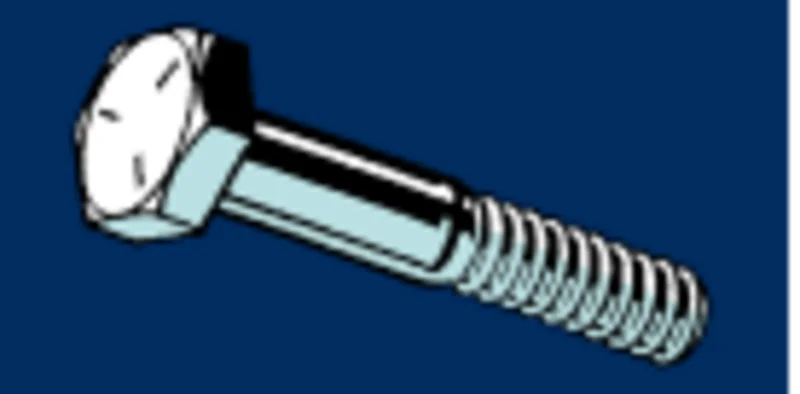Midwest Fastener Grade 5 Coarse Hex Cap Screws 5/16-18" x 4"