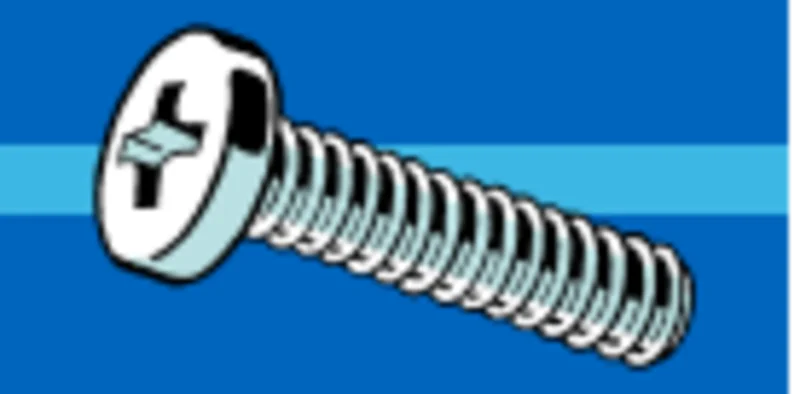 Midwest Fastener Phillips Pan Machine Screws #10-24 x 1/2"