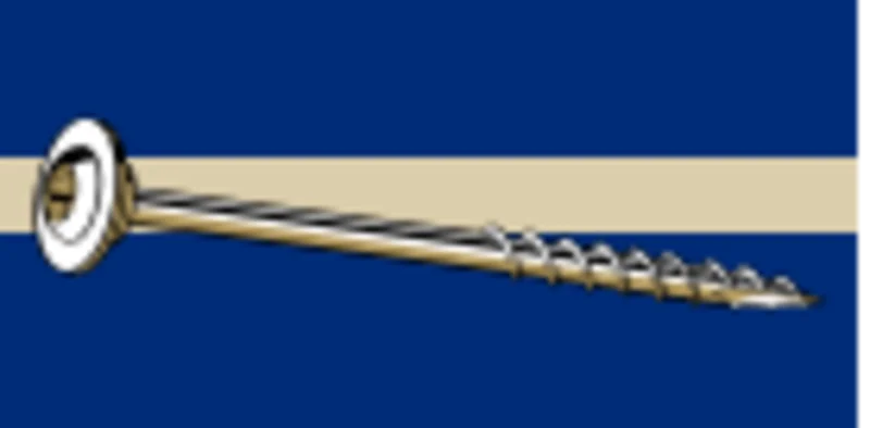 Midwest Fastener SaberDrive Lag Screws Tan 5/16" x 6"