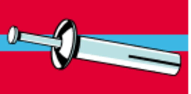 Midwest Fastener Truss Pin Drive Anchors 1/4" x 2"