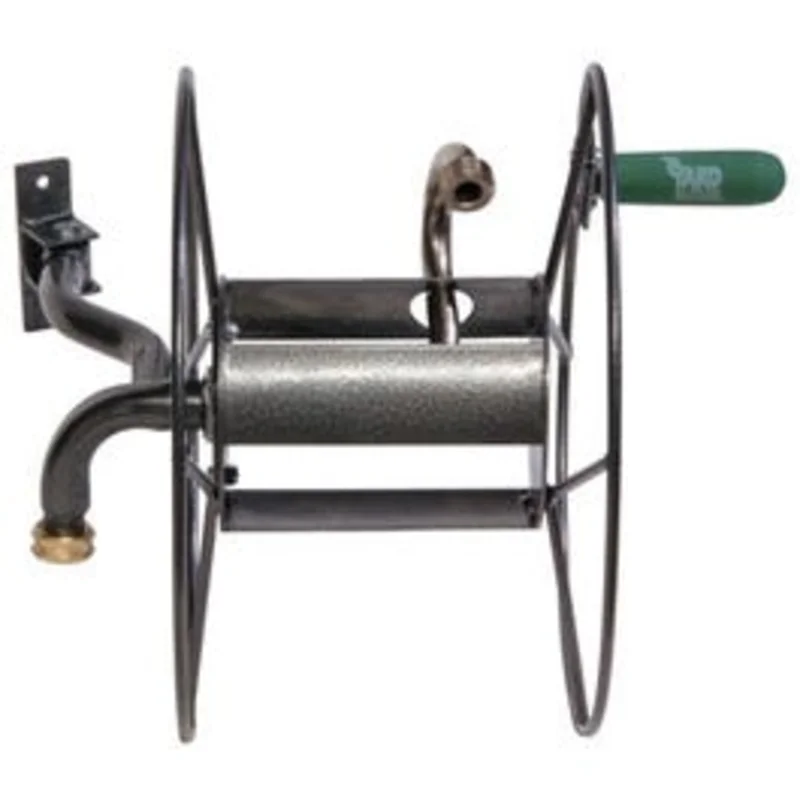 Mighty Garden Hose Reel, Steel, Holds 75-Ft. Of 5/8-In. Hose