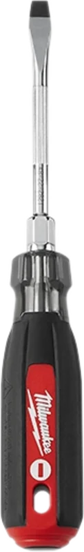 Milwaukee 1/4" Slotted - 4" Cushion Grip Screwdriver