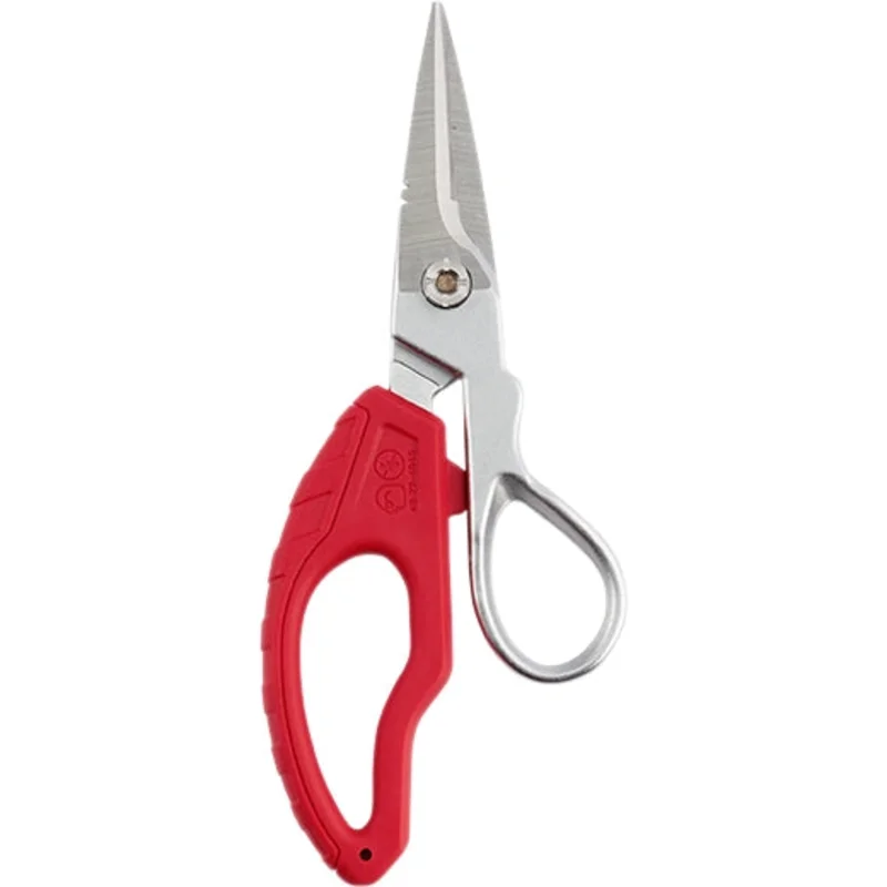 Milwaukee Electrician Snips Silver, Red
