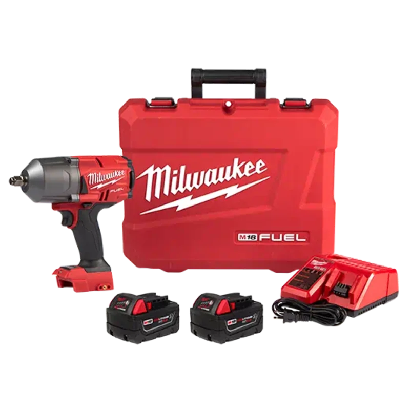 Milwaukee M18 FUEL High Torque Impact Wrench with Friction Ring Kit