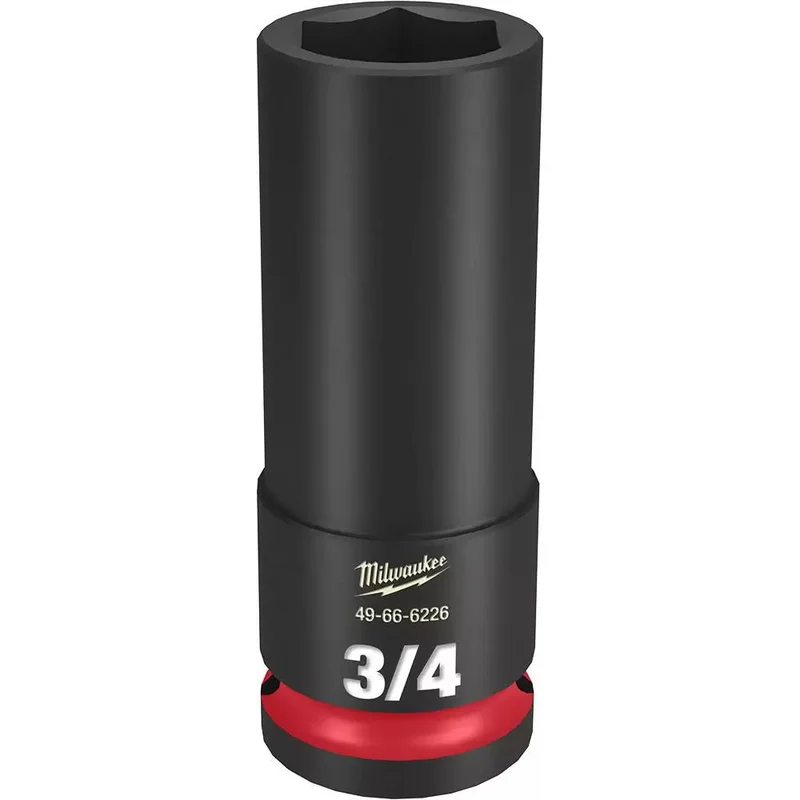 Milwaukee SHOCKWAVE Impact Duty 1/2" x 3/4" Drive 6 Point Sockets