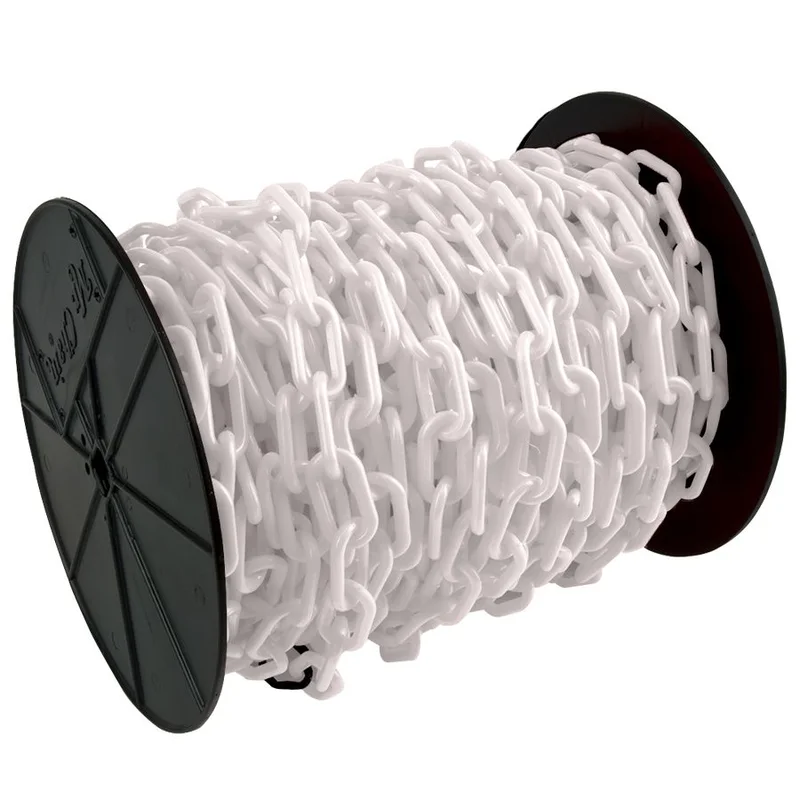 Mr. Chain 2" Reel Chain 125'-White White