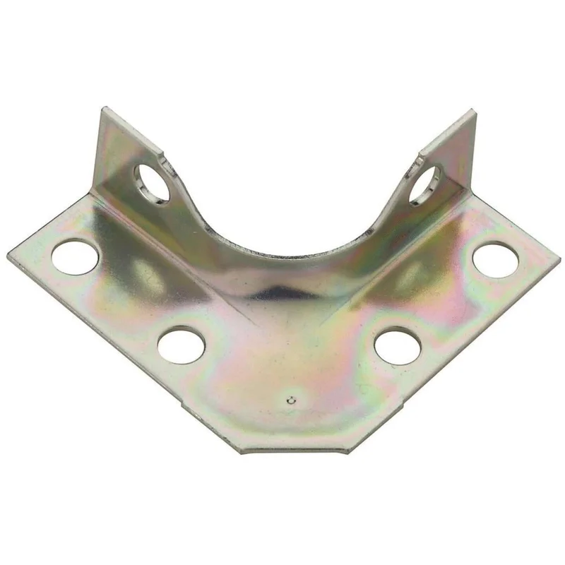 National Catalog V114 Series 2 In. x 5/8 In. Zinc Corner Brace (4-Count)