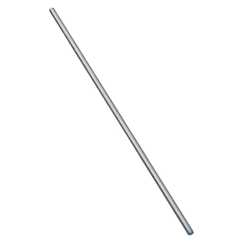 National Hardware Steel Threaded Rods Coarse Thread 1/4"-20 x 24"