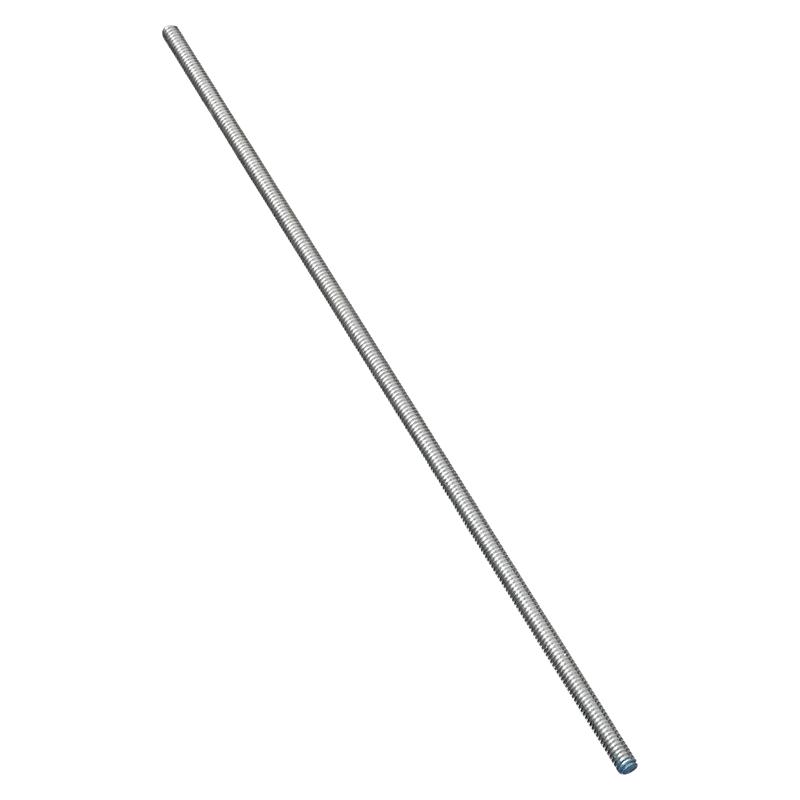 National Hardware Steel Threaded Rods Coarse Thread 1/4"-20 x 72"