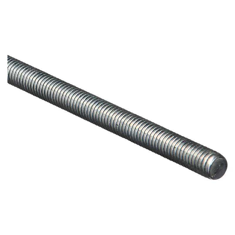 National Hardware Steel Threaded Rods Coarse Thread 7/16"-14 x 24"