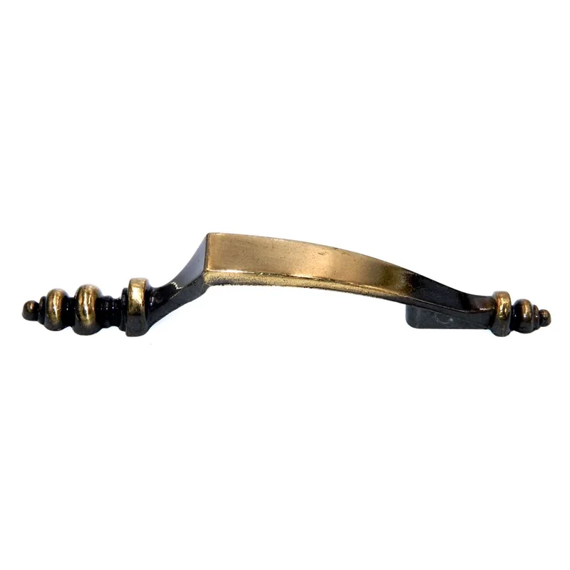 National Lock Governor Winthrop 3" Ctr. Brass Pitcher Cabinet Pull 6219-4A