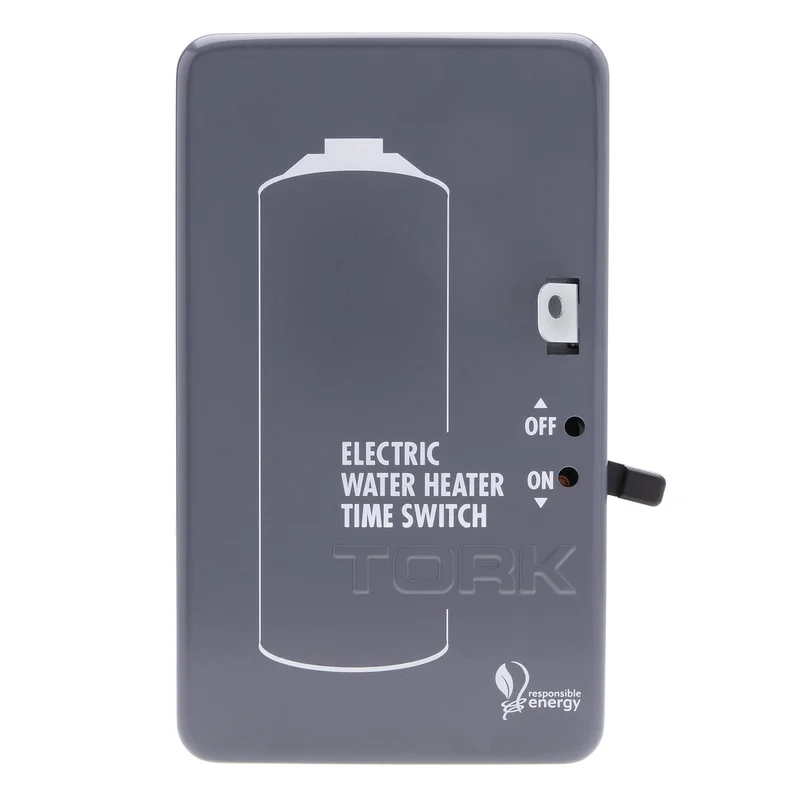NSI Industries TORK WH2B 24 Hour Time Switch for Electric Water Heater, 40A, 208-250V