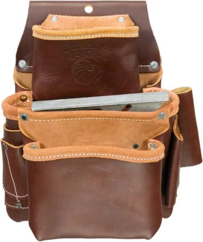 OCCIDENTAL LEATHER 5060 3 POUCH PRO FASTENER BAG