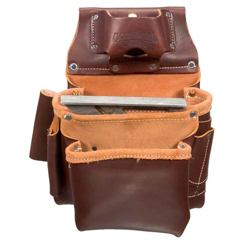 OCCIDENTAL LEATHER 5061LH 2 POUCH PRO FASTENER BAG - LEFT HANDED