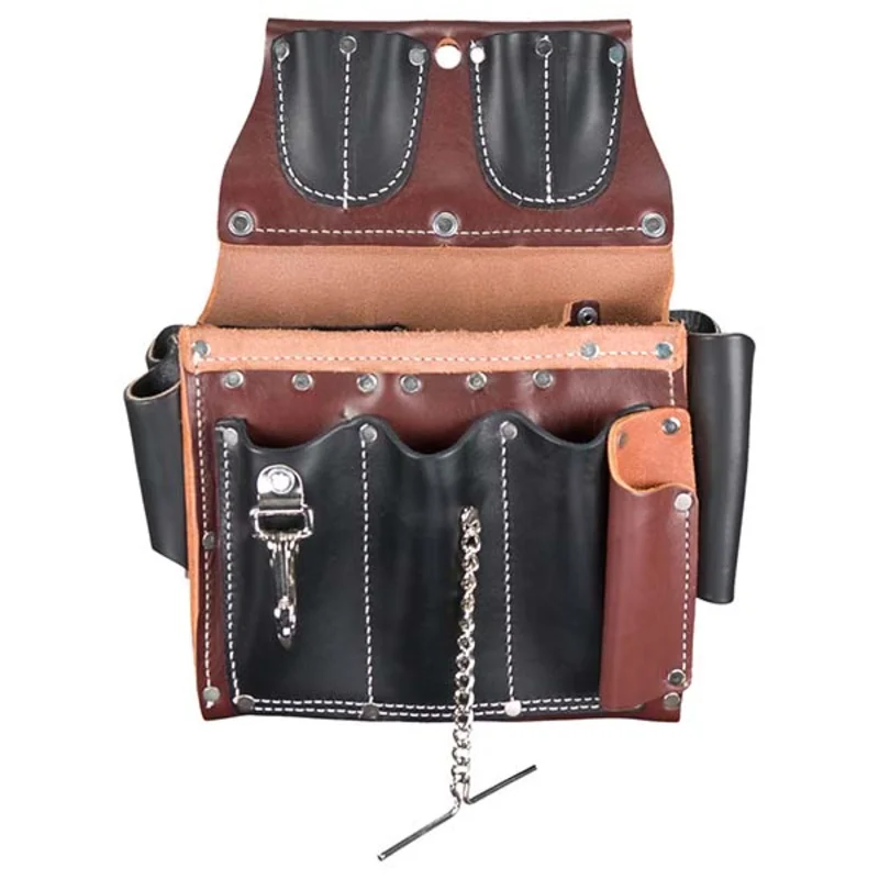 OCCIDENTAL LEATHER 5589LH ELECTRICIAN'S TOOL CASE - LEFT HANDED
