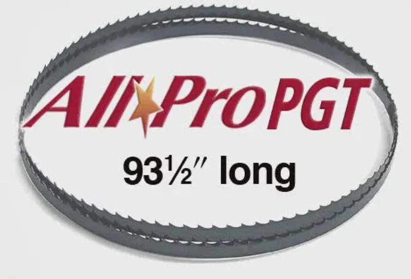 OLSON APG73393 APG, 1/4" X .025" 10 TPI RAKER X 93-1/2" BAND SAW BLADE