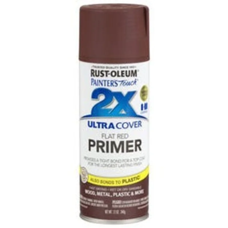 Painter's Touch 2X Spray Primer, Flat Red, 12-oz.