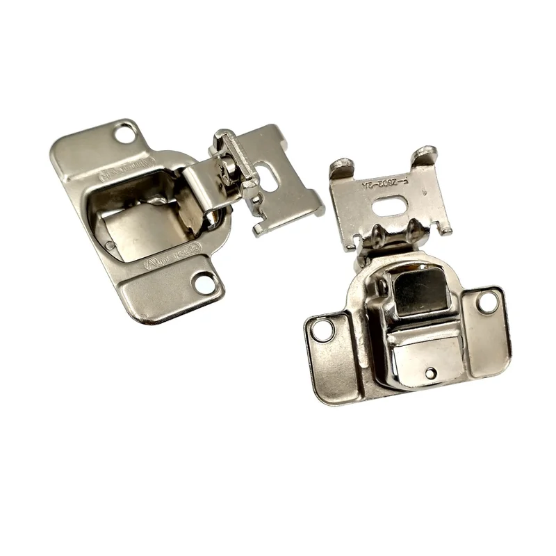 Pair Amerock 3/8" Overlay Adjustable to 1/4" - 1/2" Concealed Hinge BP2811I12-14