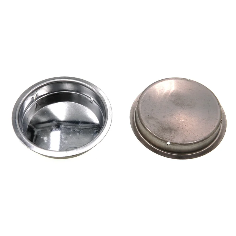 Pair Amerock Chrome Flush, Self Fastening Sliding Door Recessed Pulls AO2216-26