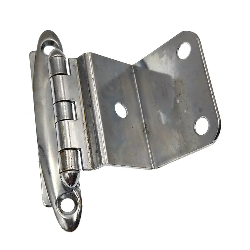 Pair Amerock Polished Chrome Full Inset Hinges For 3/4" Flush Doors E7665 BP7665-26