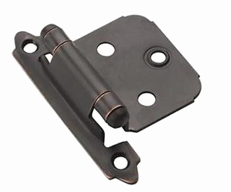 Pair AmerockOil Rubbed Bronze Self-ClosingVariable OverlayHinges BPR3429ORB