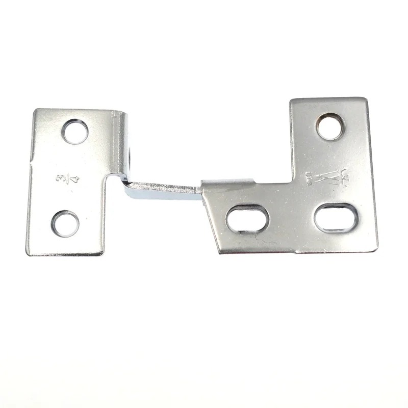 Pair Washington Polished Chrome Knife-Pivot Pin Hinges, 3/4" Frame C1032-26