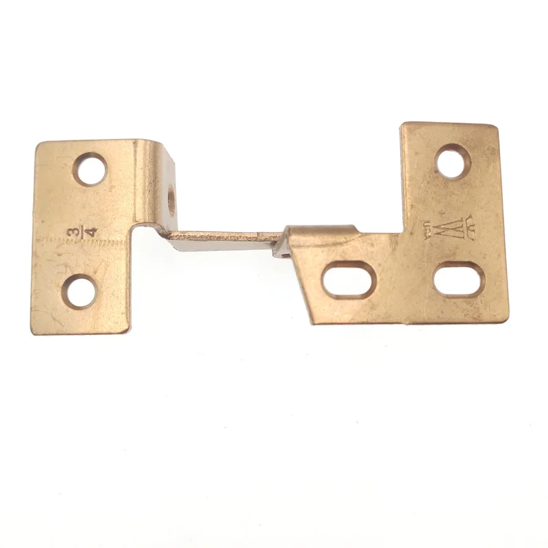 Pair Washington Satin Bronze Knife-Pivot Pin Hinges, 3/4" Frame C1032-10