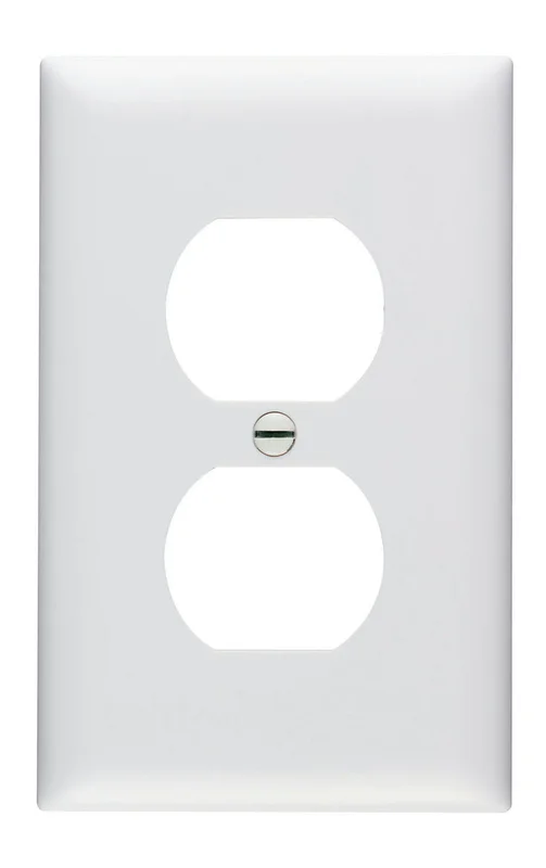 Pass & Seymour Cc Nylon Wall Plates 1 Outlet White