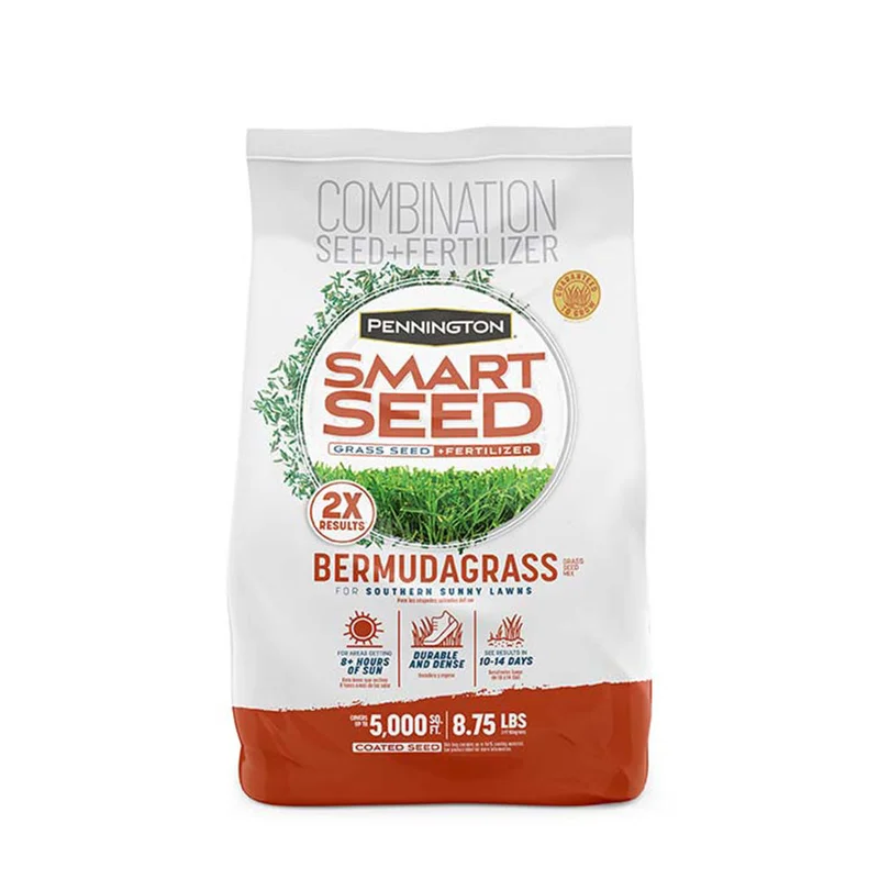 Pennington Smart Seed Bermudagrass Grass Seed and Fertilizer Mix 8.75 lb.