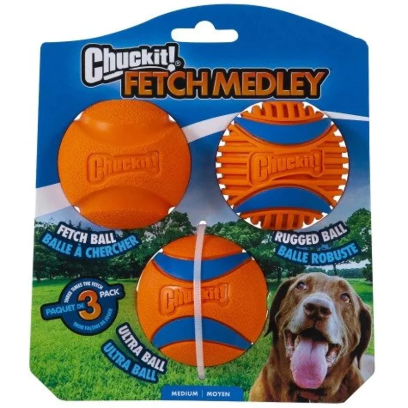 Petmate Chuckit! Fetch Medley Gen 3 Orange