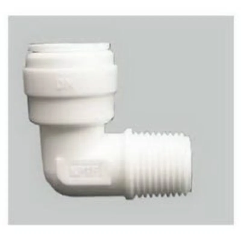 PEX Quick Connect Elbow, 1/2 OD Tube x 3/8-In. MPT
