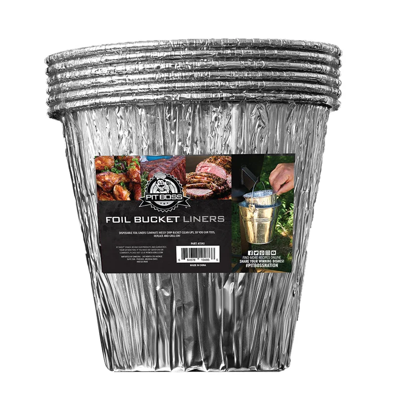Pit Boss Foil Liners - 6 Pack
