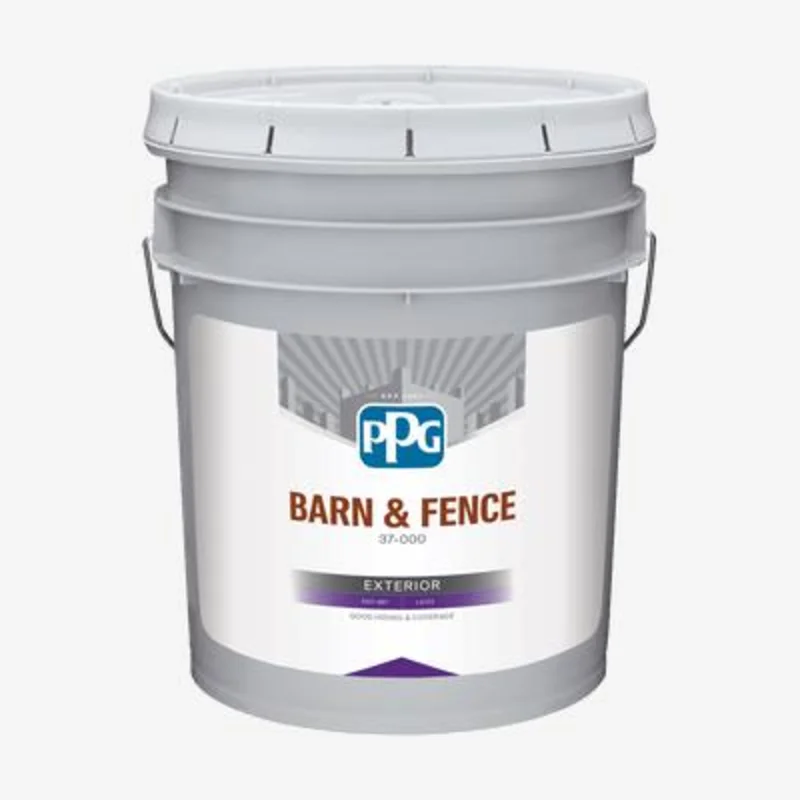 PPG Paint BARN & FENCE Exterior Latex Black