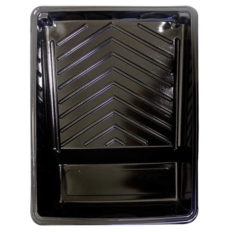 Premier 2 Quart Plastic Tray Liner for Deep-Well Plastic Tray Black